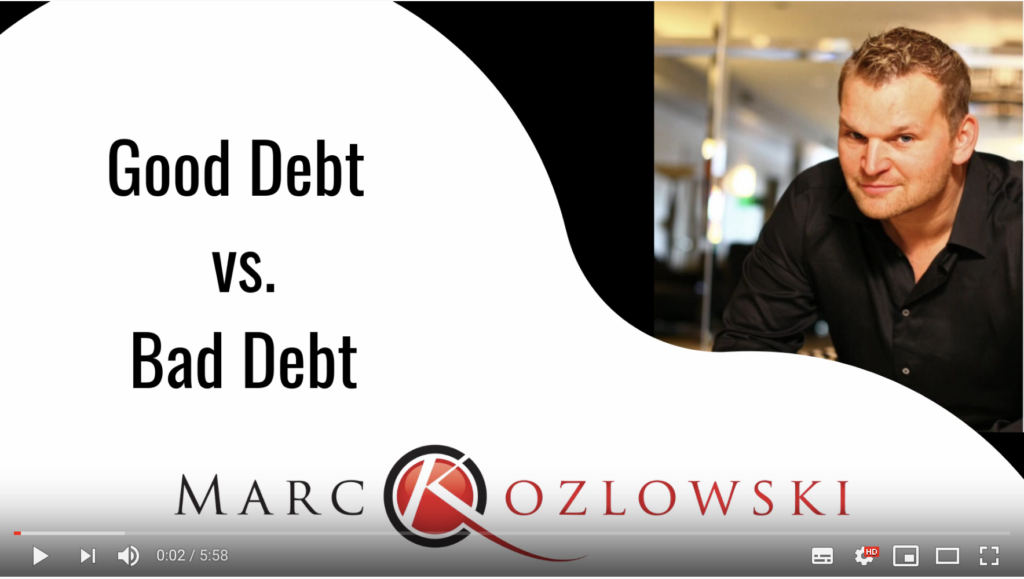 Marco Kozlowski - Good Debt Video